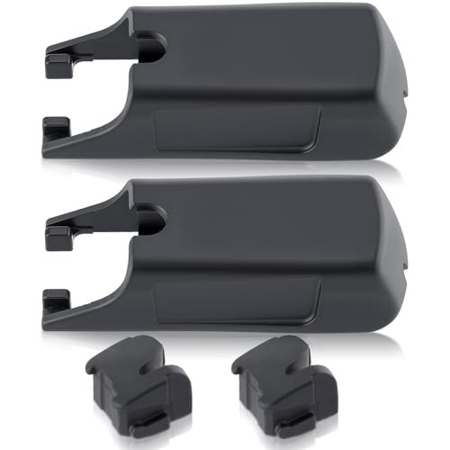 CARBBIA 2Pcs W000050335 Front Windscreen Wiper Arm Cover Cap Push Clips Compatib