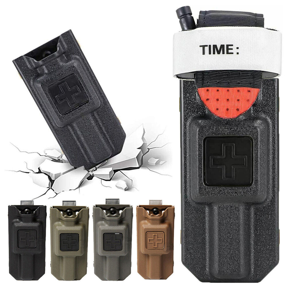Tactical Molle Tourniquet TQ Holder for Police Duty Belt Holder CAT Tourniquets