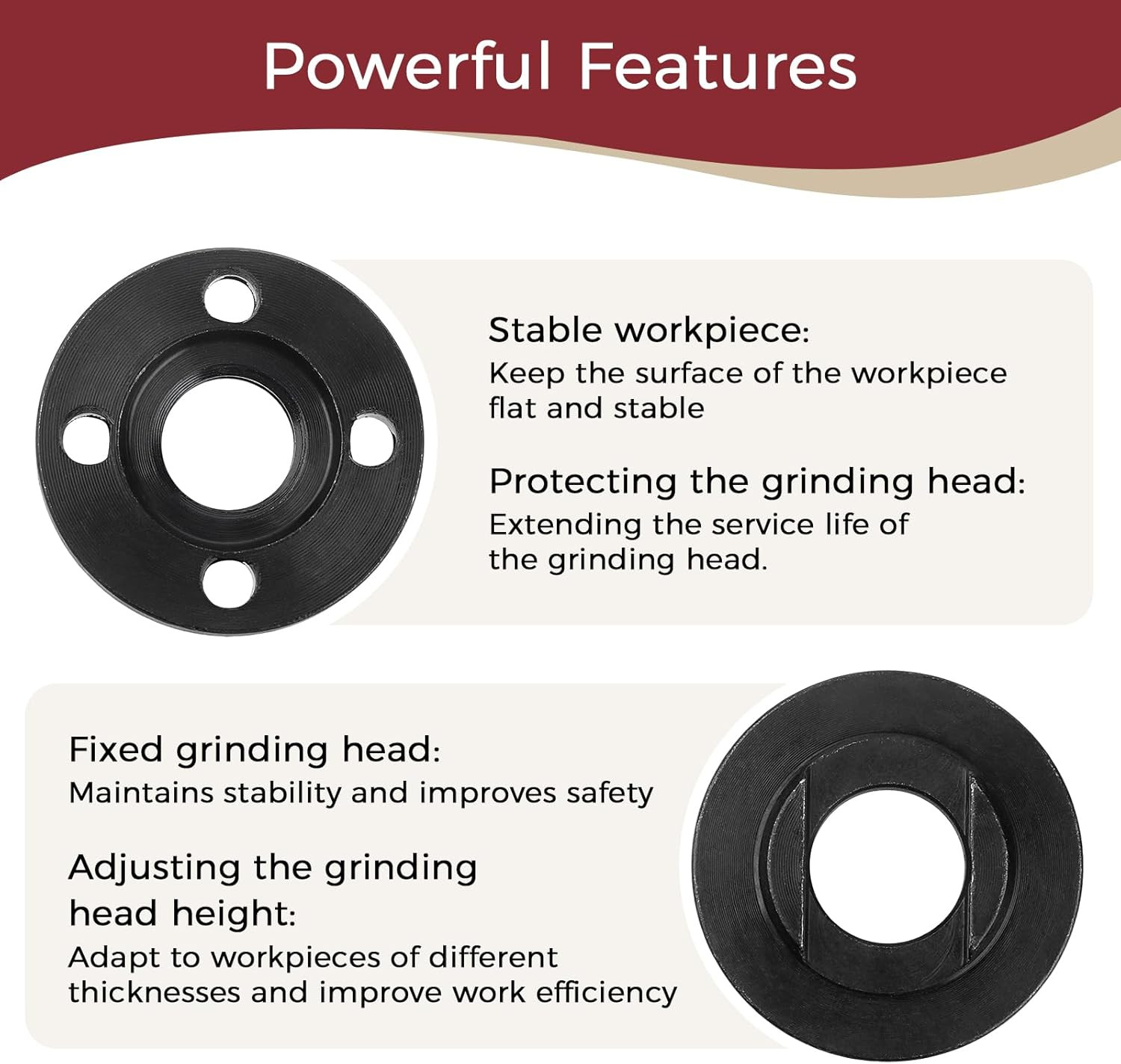 3P Angle Grinder Nut Angle Grinder Wrench Kit for Compatible with Milwaukee |