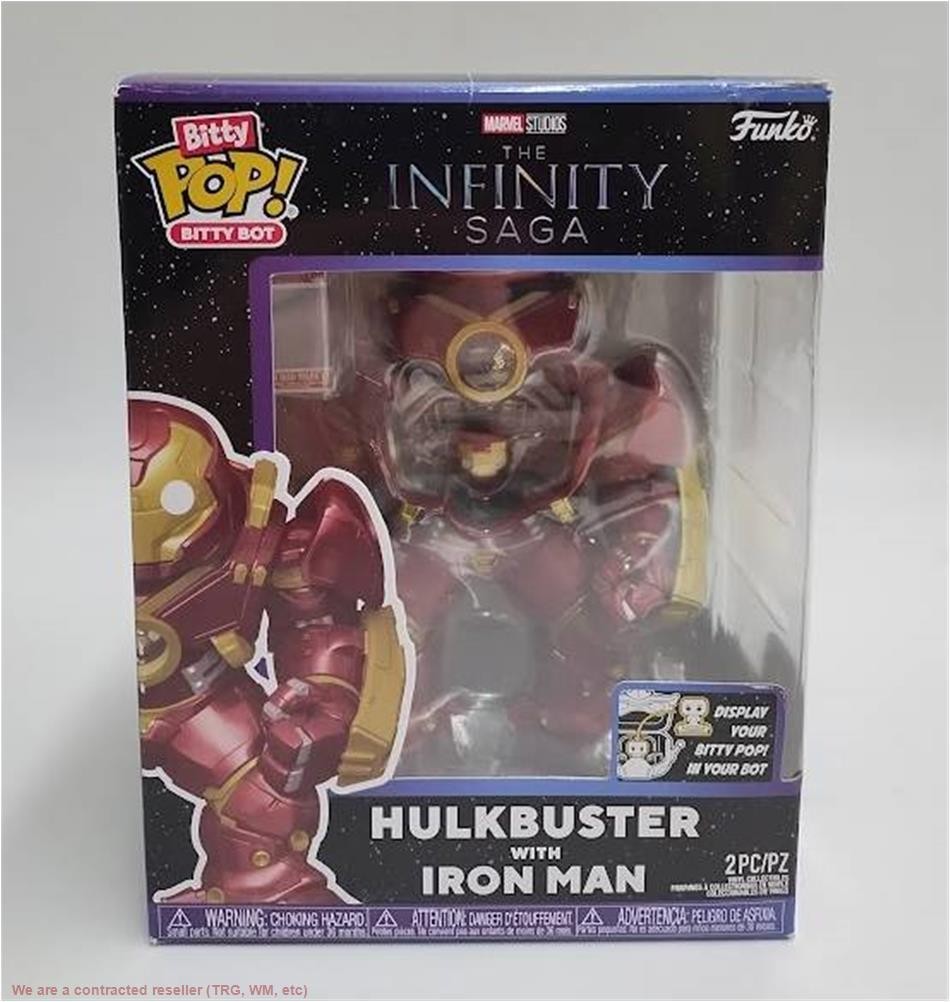 Funko Bitty POP! Bots: Marvel Hulkbuster Figure *SEE DETAILS*