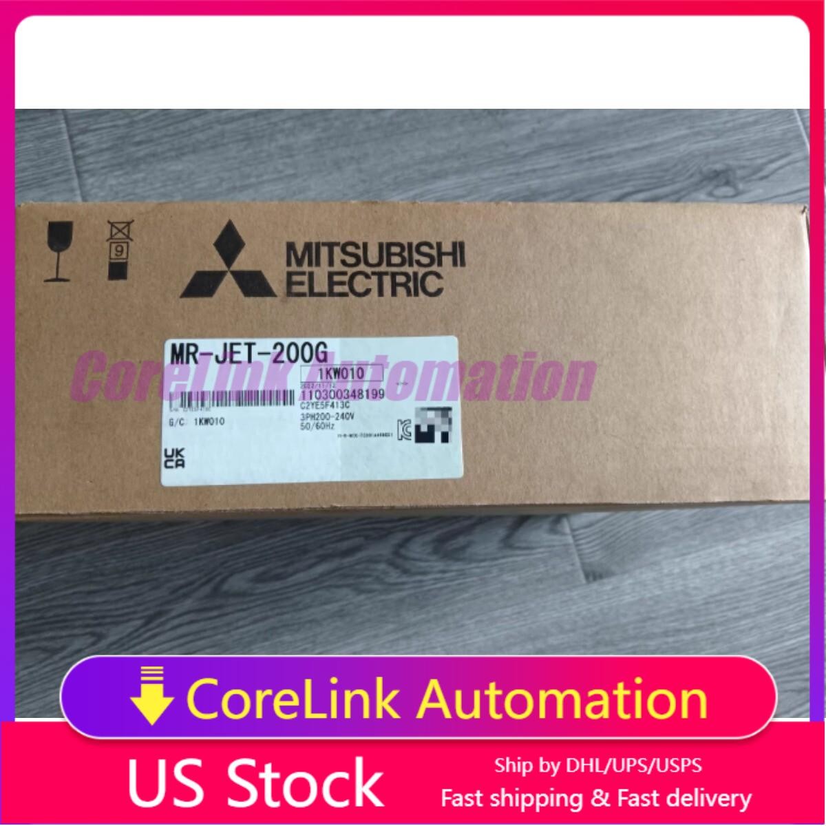 Mitsubishi MR-JET-200G Servo Drive New In Box MR JET 200G Fast Free Shipping