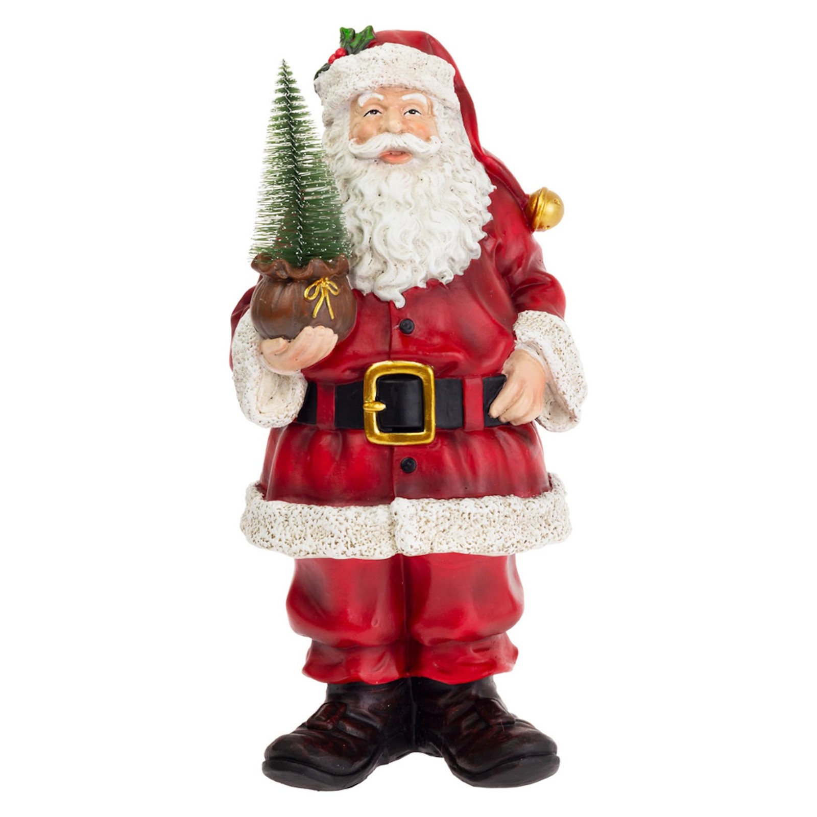 Boston International Christmas Santa Claus Statue Figurine Tabletop Mantel Decor