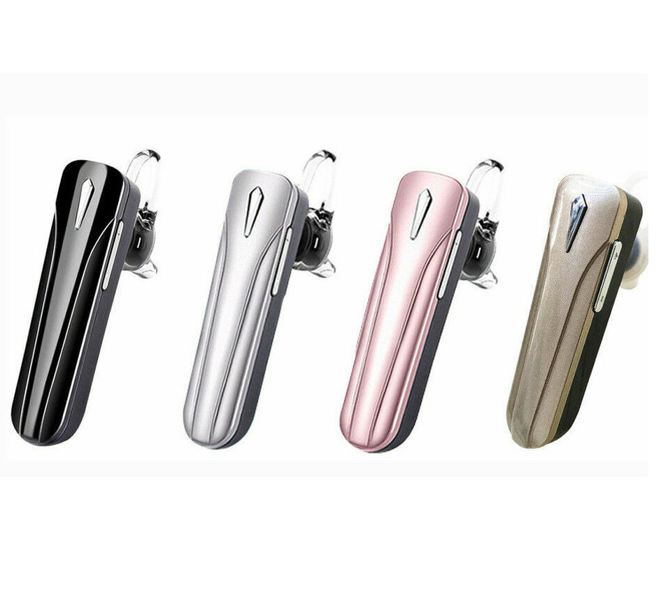 Wireless Earphone Bluetooth Headphone Single Earpiece Headset Noise Cancellation