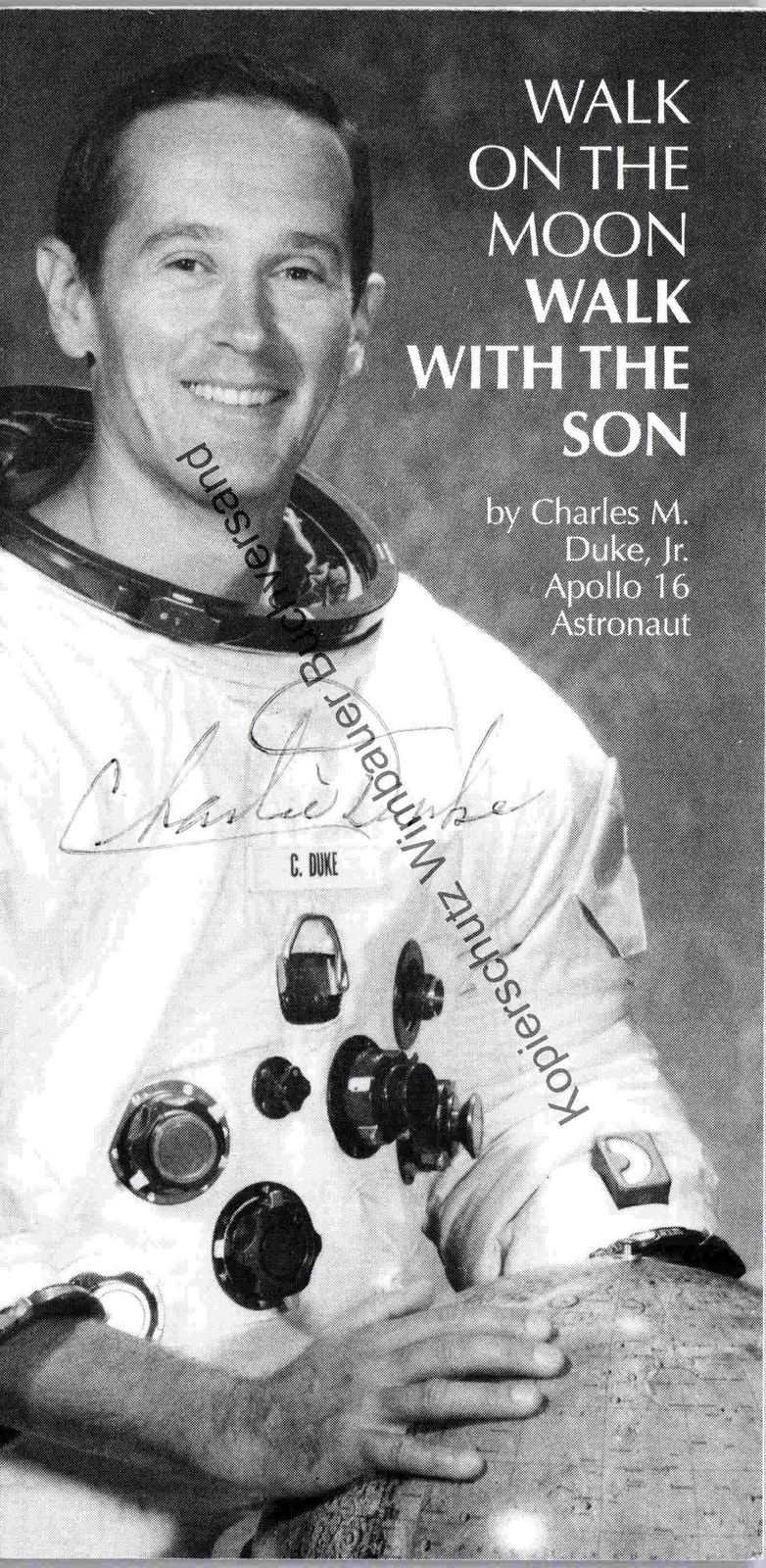Original autograph Charlie Duke astronaut /// autograph autograph signie 313854
