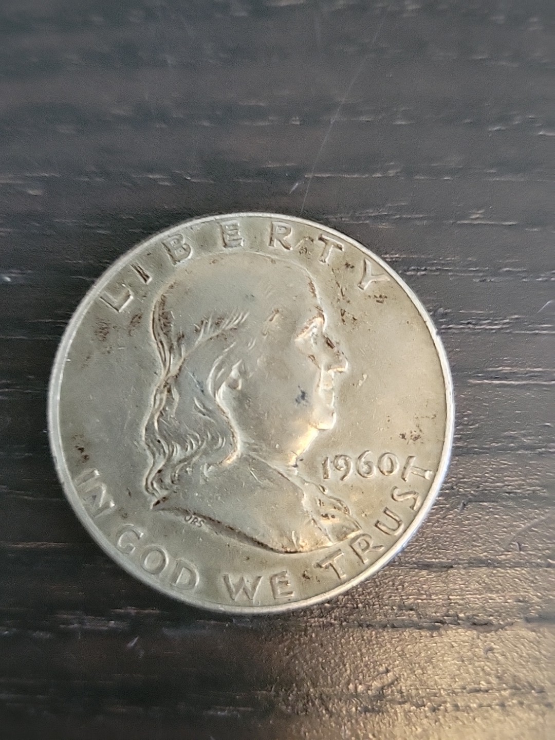 1960 50C FBL Franklin Half Dollar