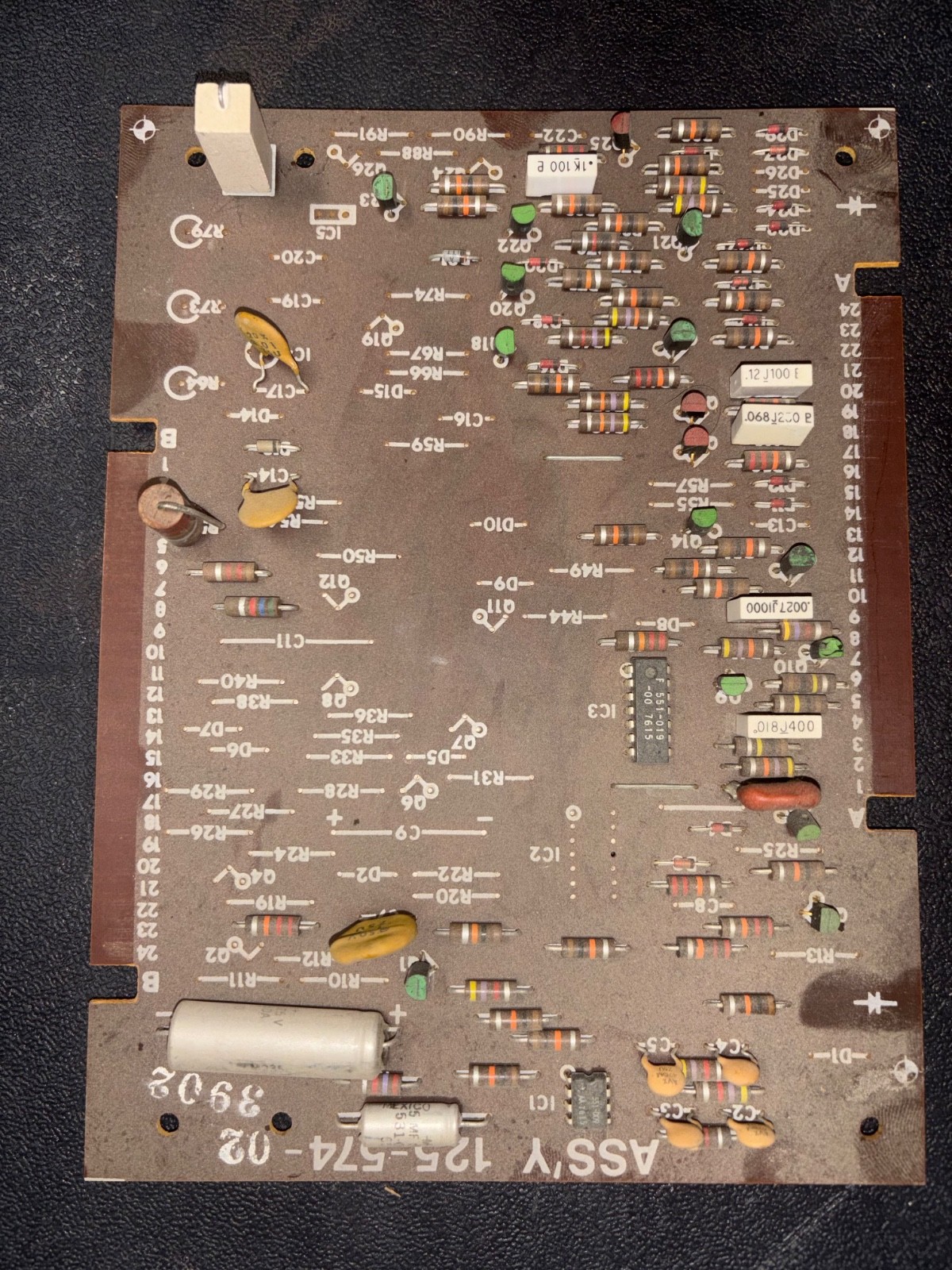 Kimball Swinger 392 Organ Logic Switch Board ASS'Y 125-574-02 1972 Parts