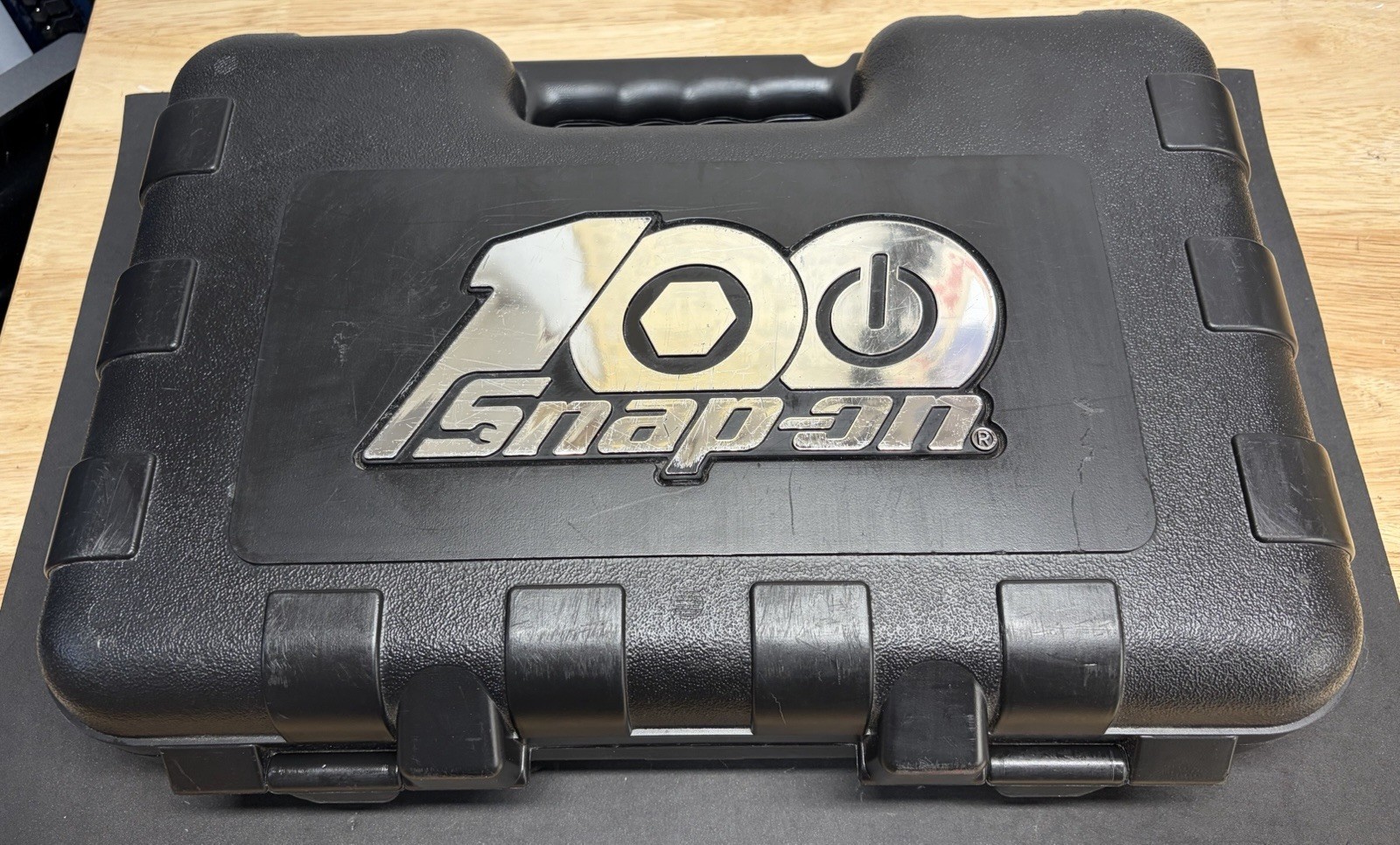 Snap-on Tools 1/4” Dr 100pc Kit Metric SAE Socket Set Ratchet Storage CASE ONLY