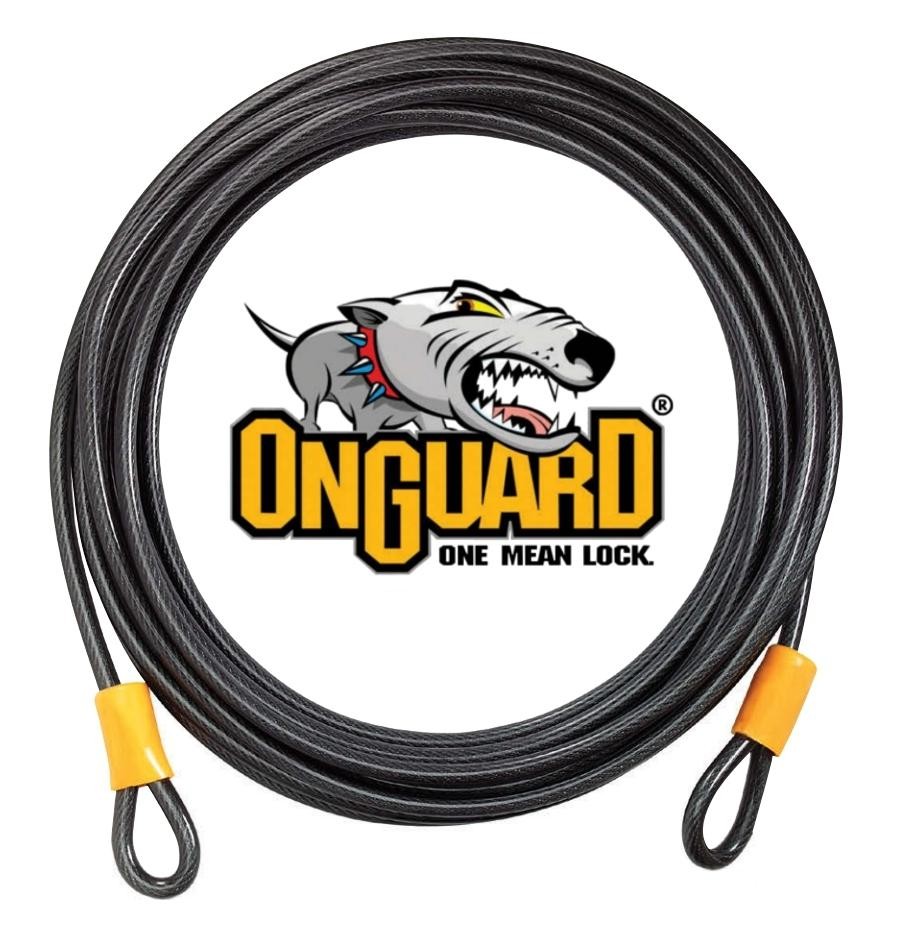 OnGuard Akita 30' Tough Wire Security Cable for MC/ATV/Bike On Guard 45008073