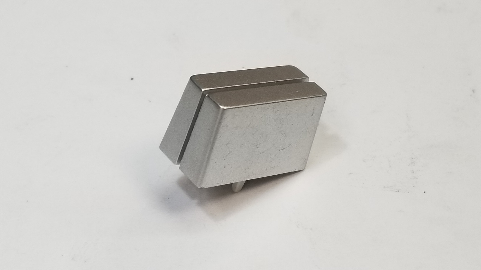 Vestax Fader knob , Rectangle Silver with Spacer  VCI400, VCI-400