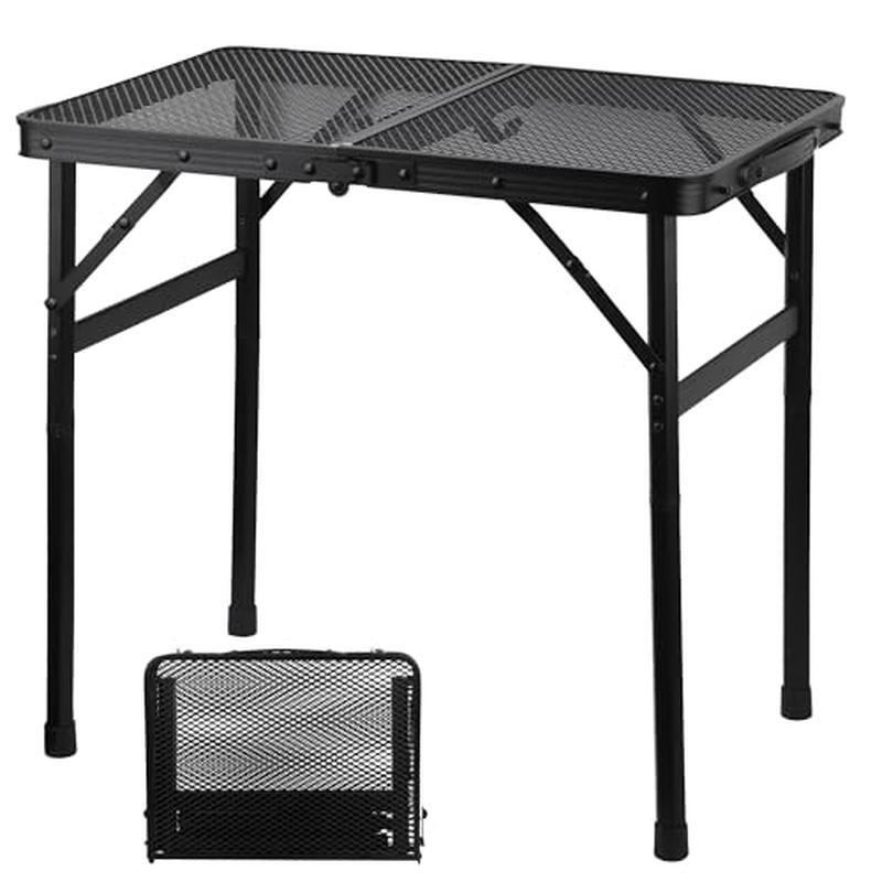 Mesh Desktop Camping Table Lightweight & Portable Grill Table RV BBQ Picnic New