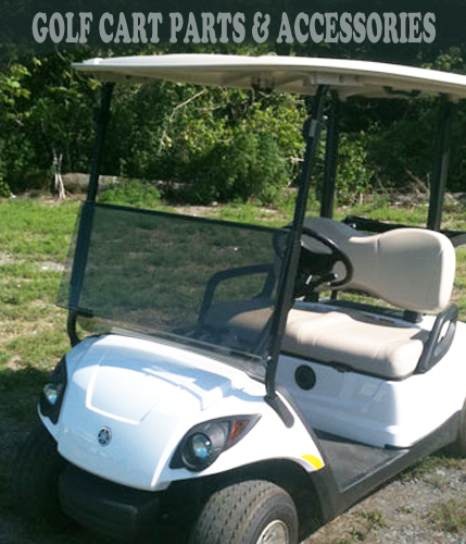 Yamaha G29 DRIVE Tinted Golf Cart Windshield Folding (2007-2016) High Quality