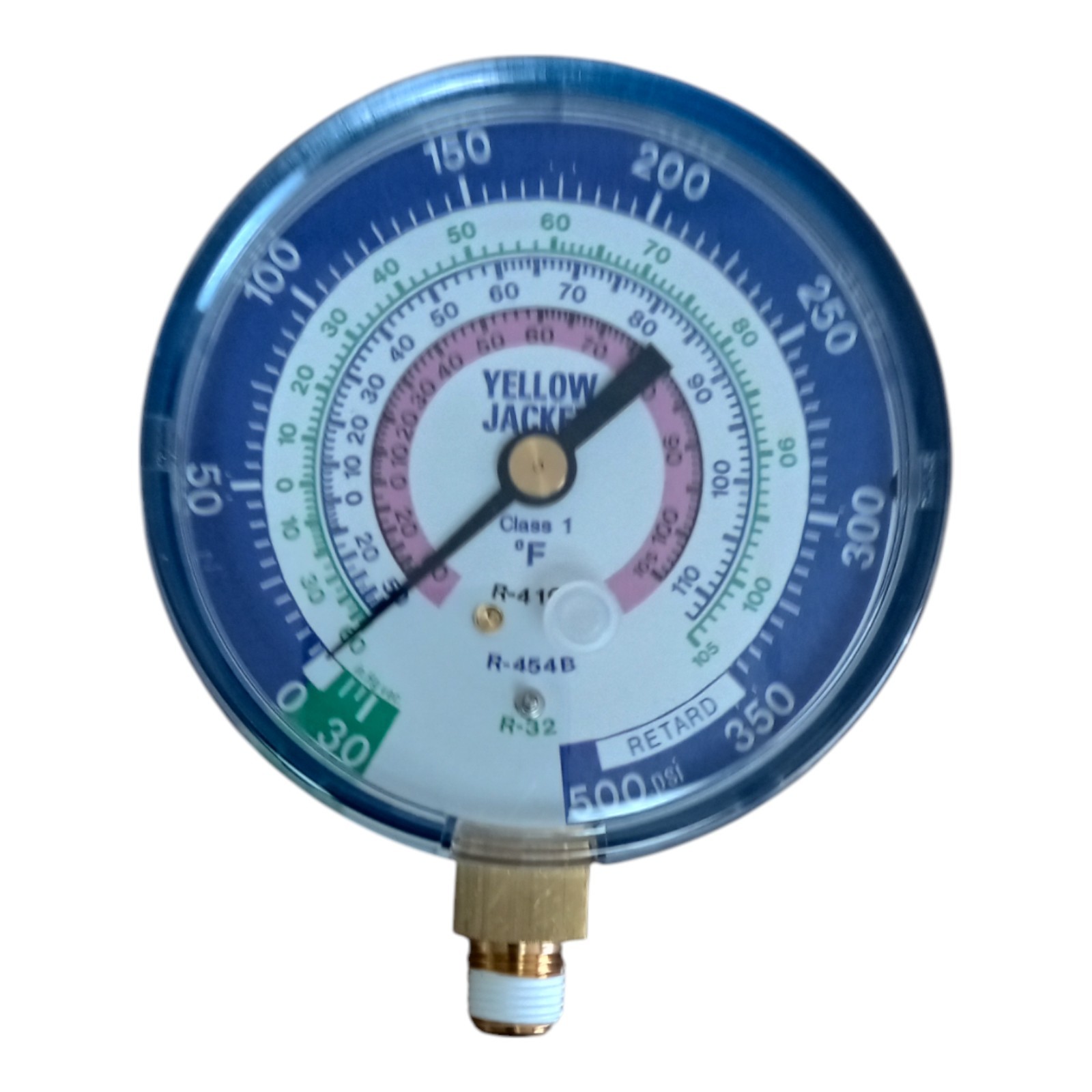 Yellow Jacket 49118 A2L Blue Low Side Replacement Manifold Gauge for