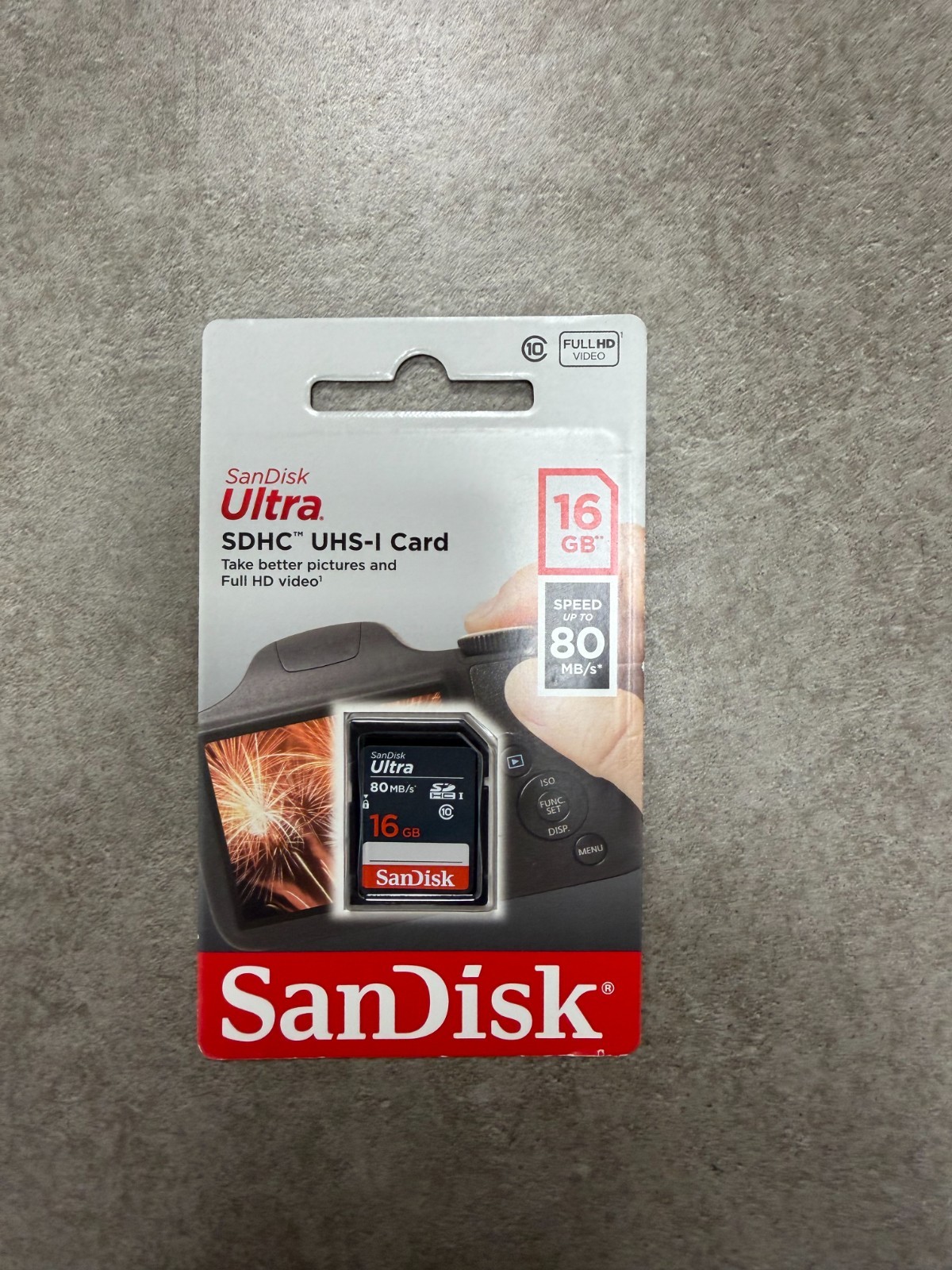 Sandisk SDHC Ultra C10 16GB SDSDUNS-016G-GN3IN