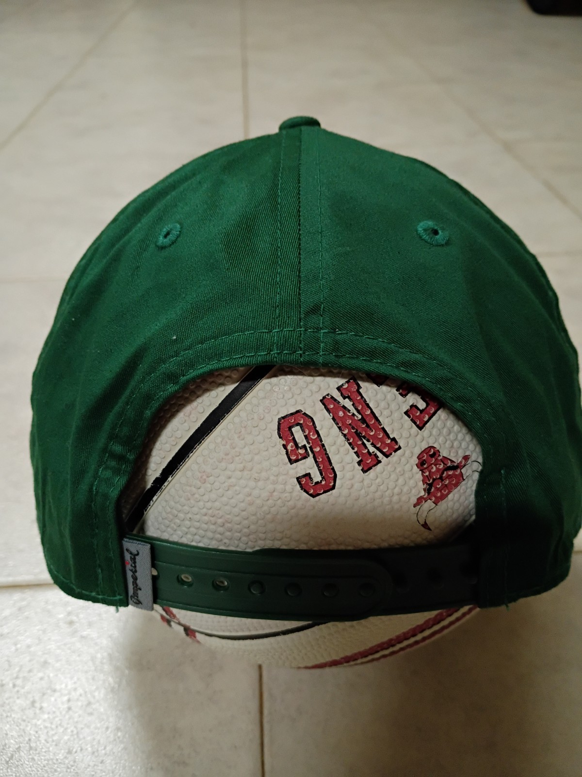 Imperial 5054 The Wrightson Green Performance Rope Hat Snapback Cap Wealth.com
