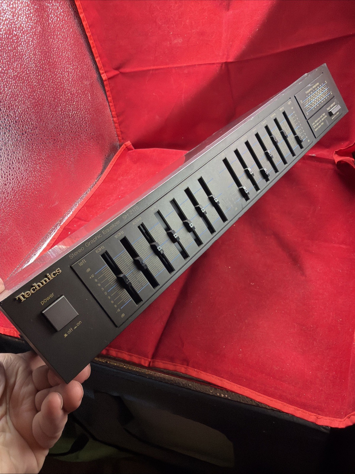 Technics SH-Z170 Seven Band Stereo Graphic Equalizer  Led Display