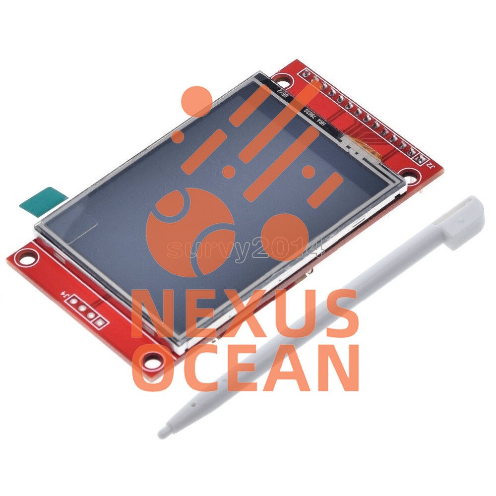 3.3V 240x320 2.4" SPI TFT LCD Touch Panel Serial Port Module with PCB ILI9341