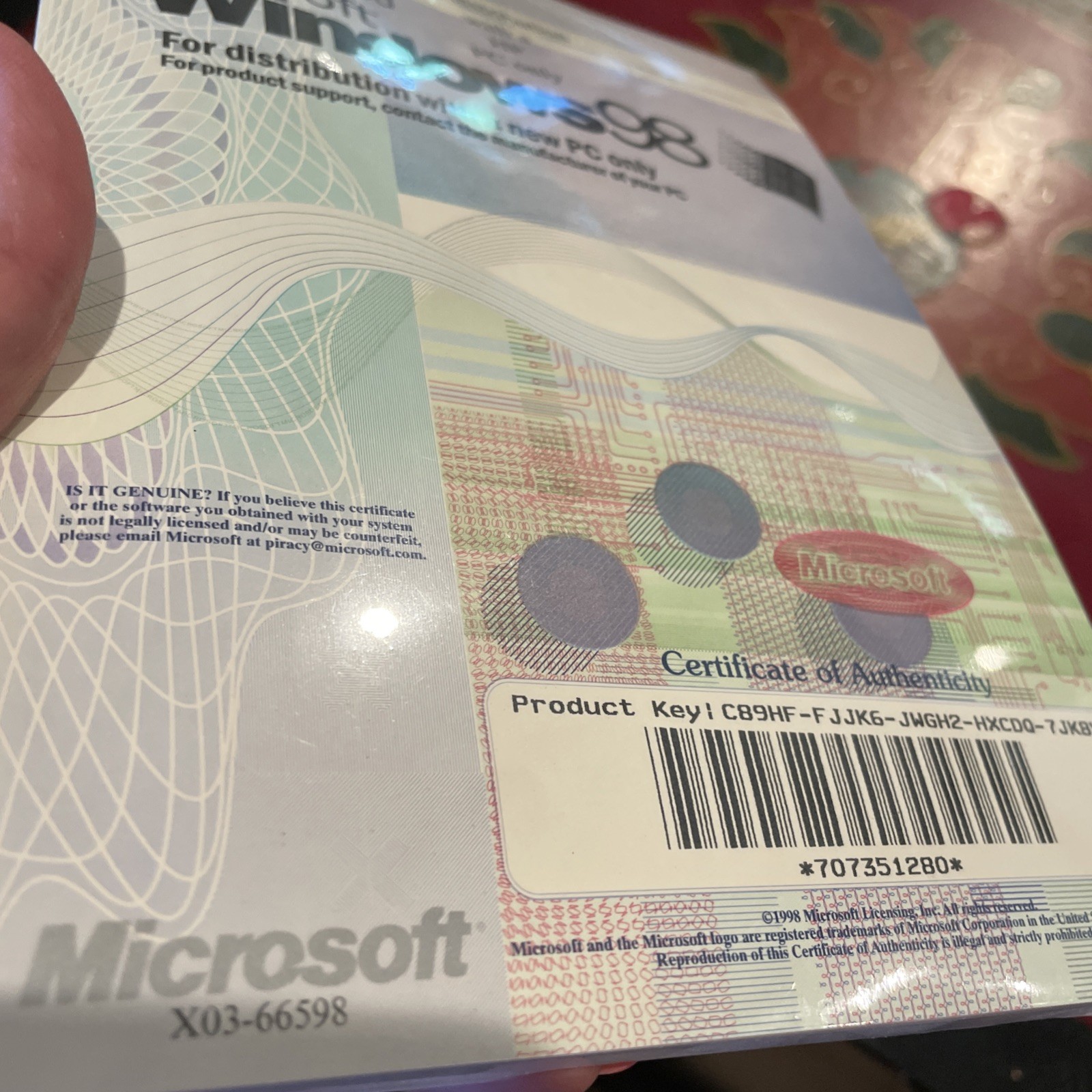 Windows 98 Microsoft Manual New