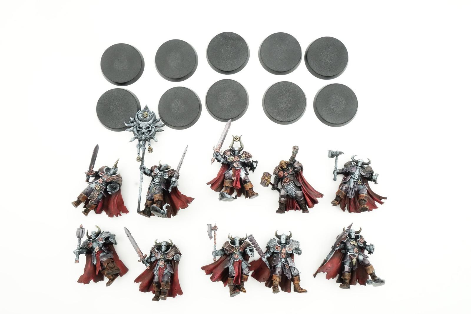 Chaos Warriors [x10] Slaves to Darkness [AOS] Partial Painted