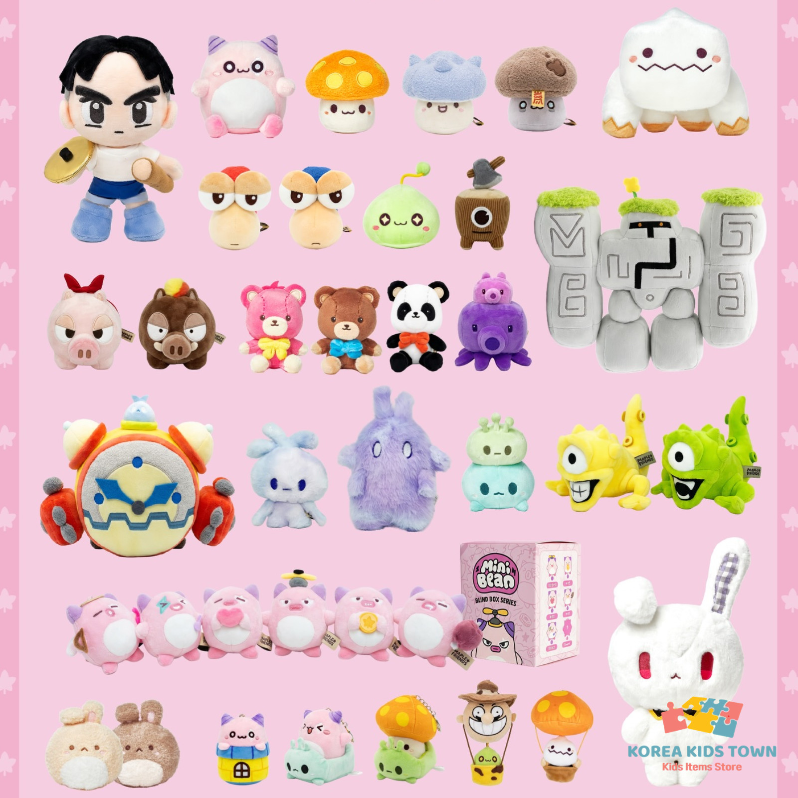 [RE STOCK] MapleStory Popup Store MD MapleStory Plush Keyring Headband Hat