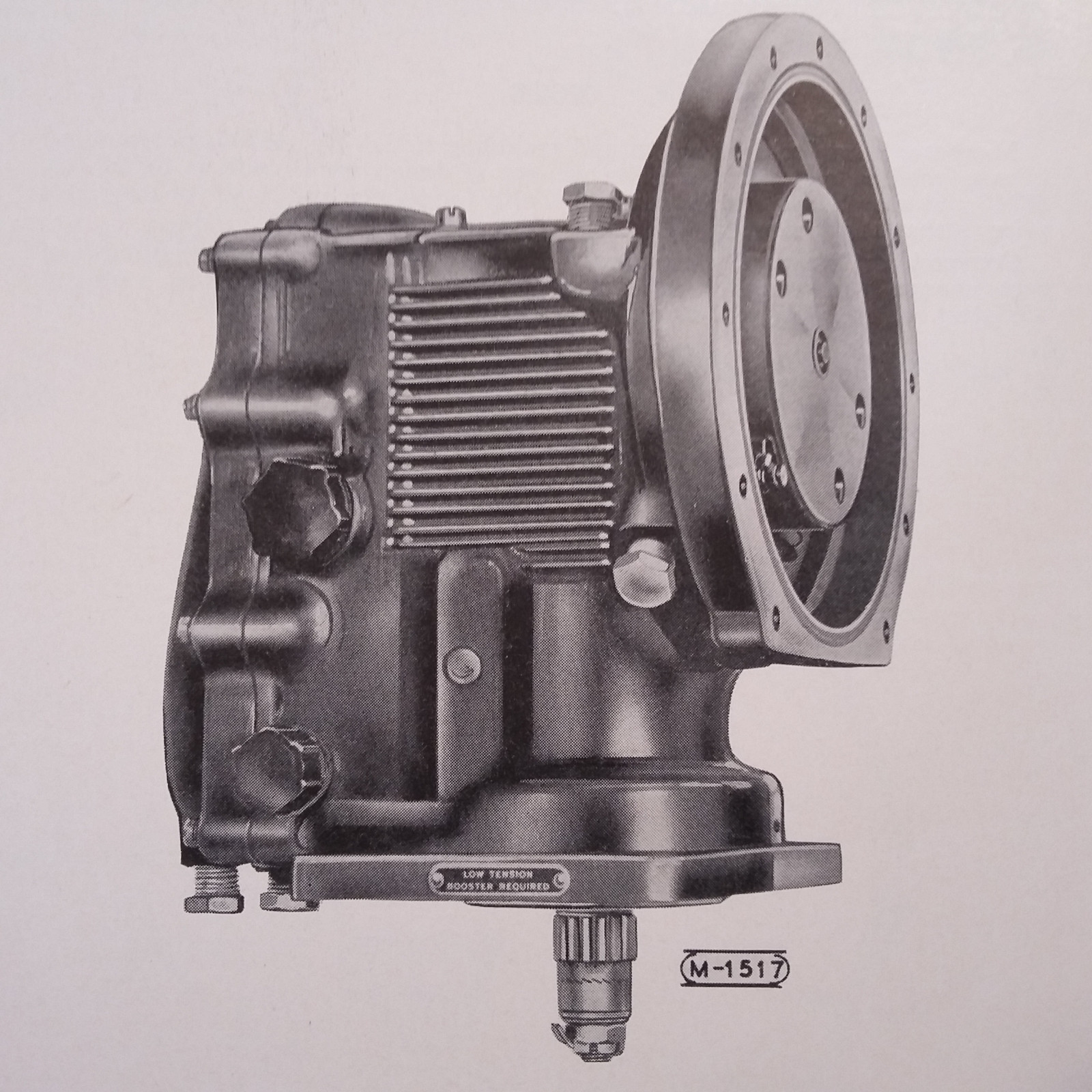 Bendix Scintilla Mag SF14LN-8 & SF14RN-8 as used on Pratt R-2000 Parts Booklet