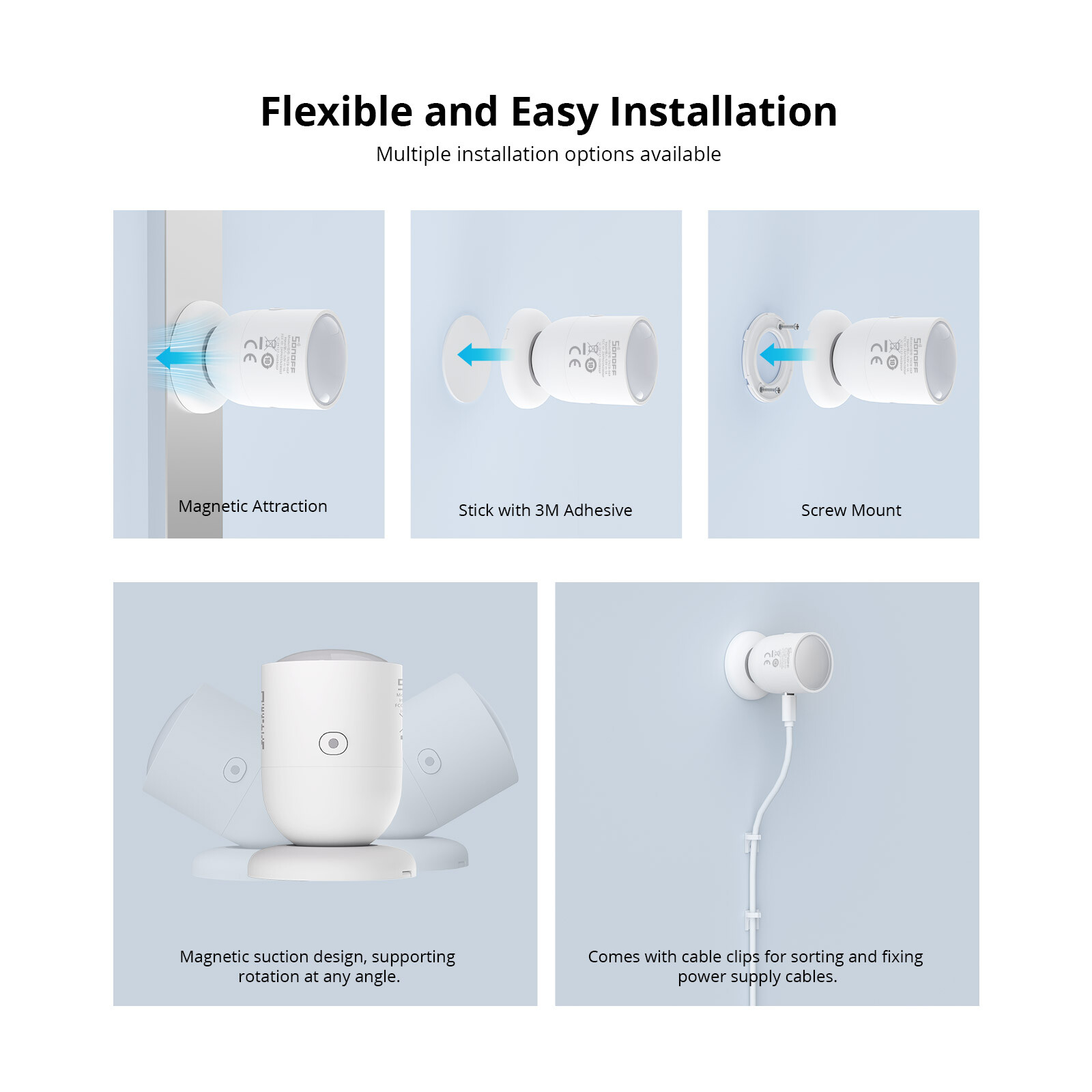 SONOFF Smart Human Presence Sensor Zigbee 3.0 Local Smart Scene Motion Detectors
