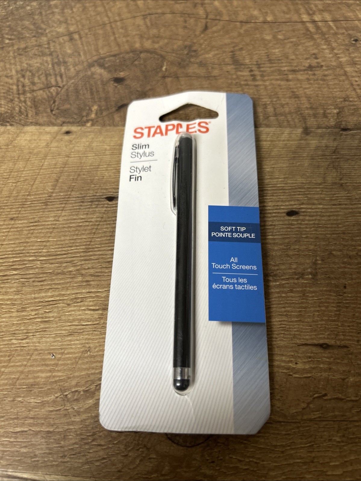 New in package Staples Universal Touch Screen Pencil Slim Stylus 51139 Soft tip