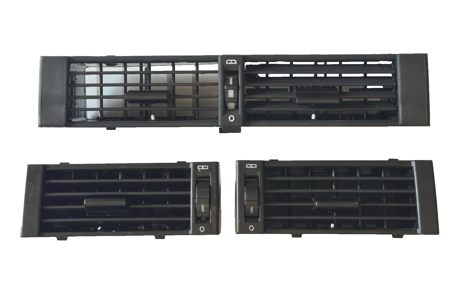 HEATER AIR VENT SET GRILLE FOR MERCEDES W124 1984-1996 AC LEFT RIGHT CENTER