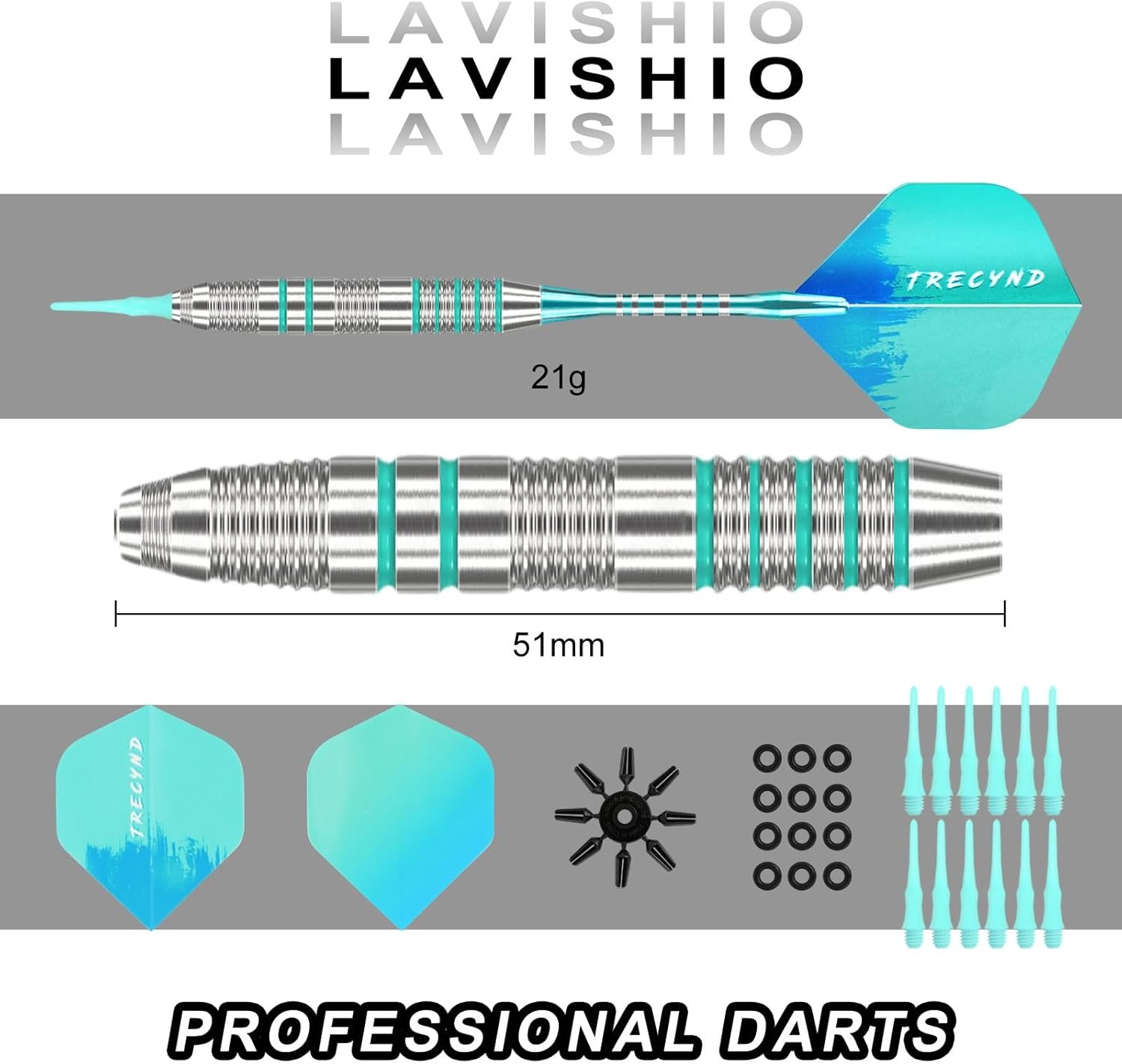 Soft Tip Darts Sets - Soft Tip Darts for Electronic Dartboard Plastic Tip Darts