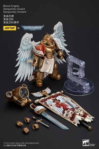 1/18 JOYTOY X Warhammer 40k Blood Angels Sanguinary Guard Ancient FIGURE