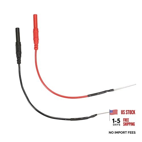 Sumnacon Spoon Back Probe Kit,2 PCS Silicon Flexible Back Probe Pins