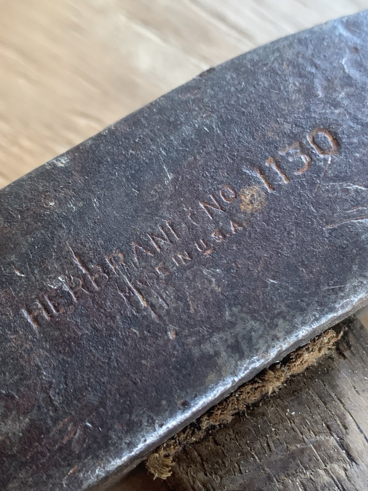 Herbrand No. 1130 Blacksmith Hammer Made in USA