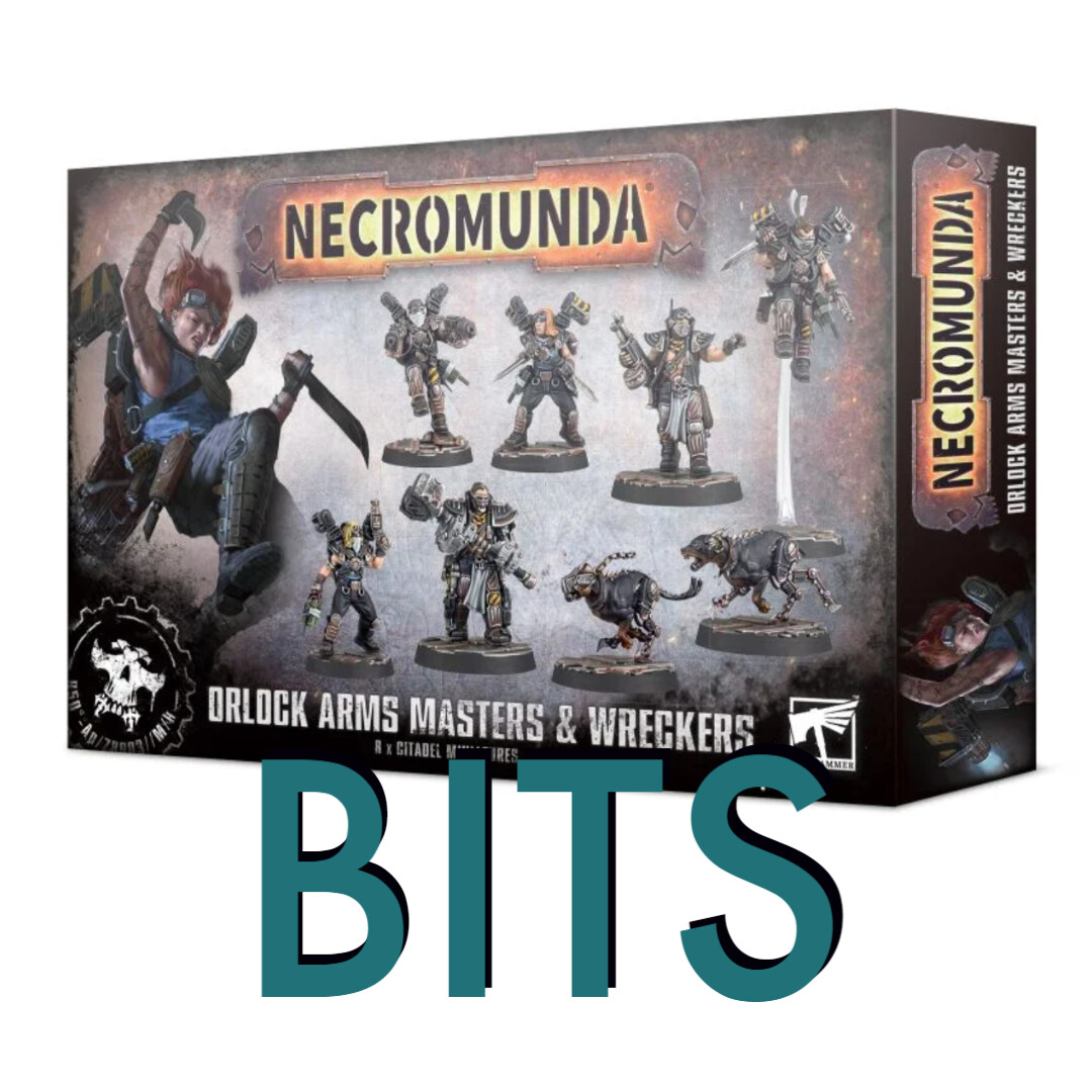 Necromunda Orlock Arms Masters and Wreckers  Bits | Warhammer 40K Games Workshop