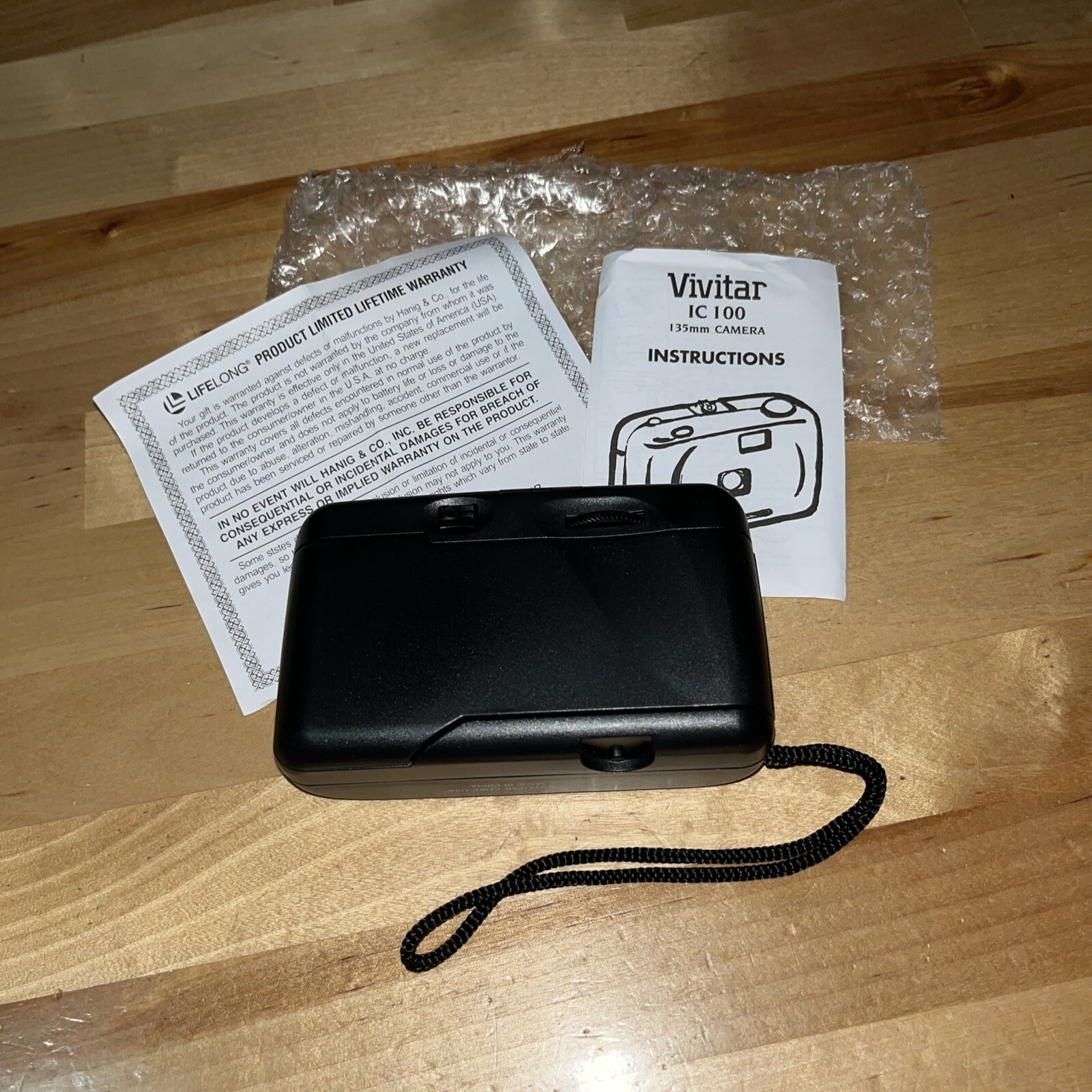 Vivitar IC 100, Focus Free Camera, New, Original Box