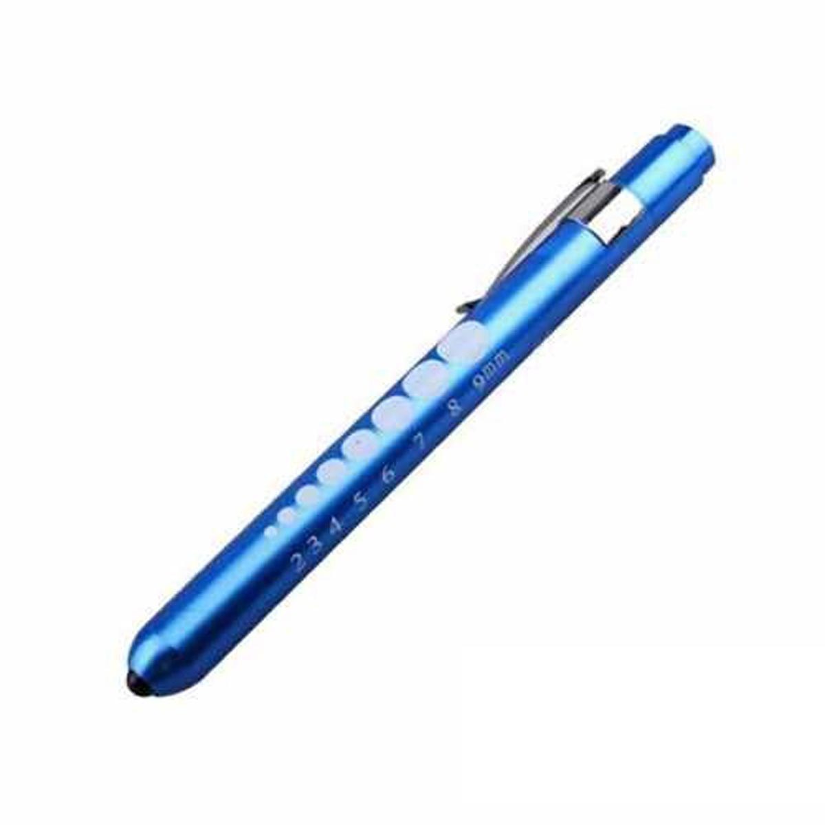 Hot Diagnostic Medical Aid Pen Light Penlight Flashlight Pocket Torch With Scale