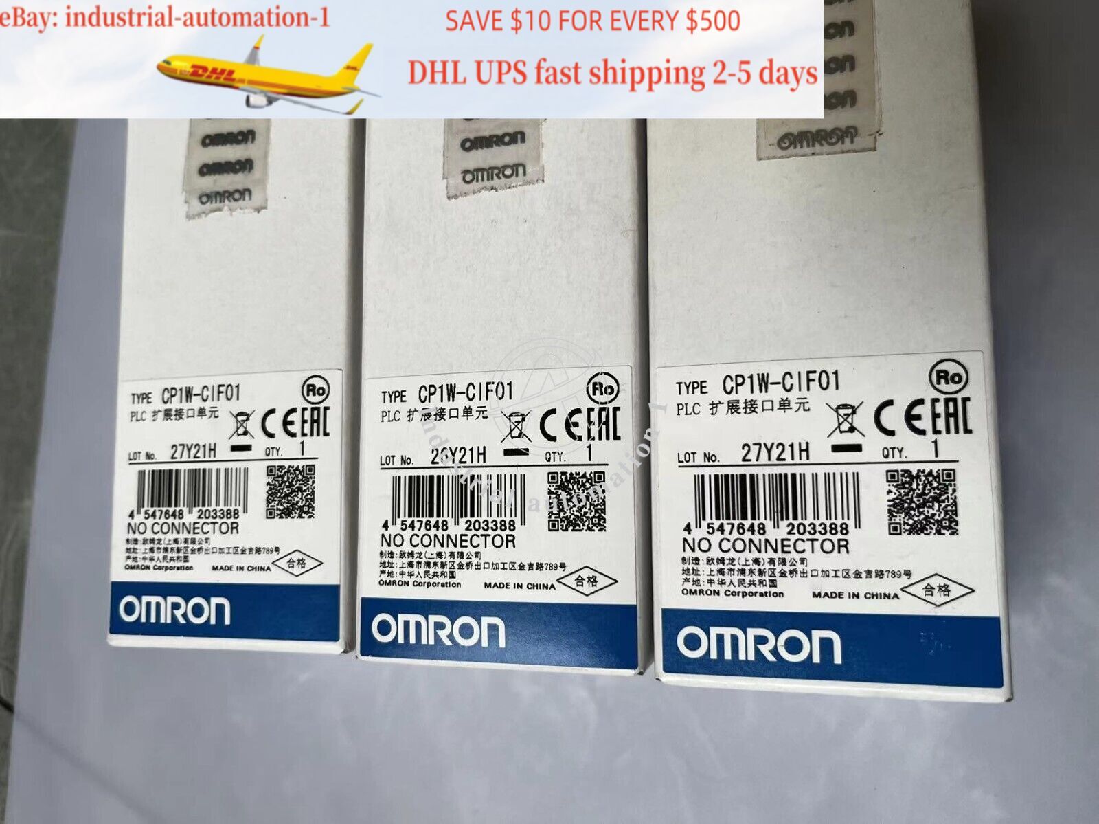 OMRON PLC Communication Module CP1W-CIF01 CP1WCIF01 New in Box Free Ship