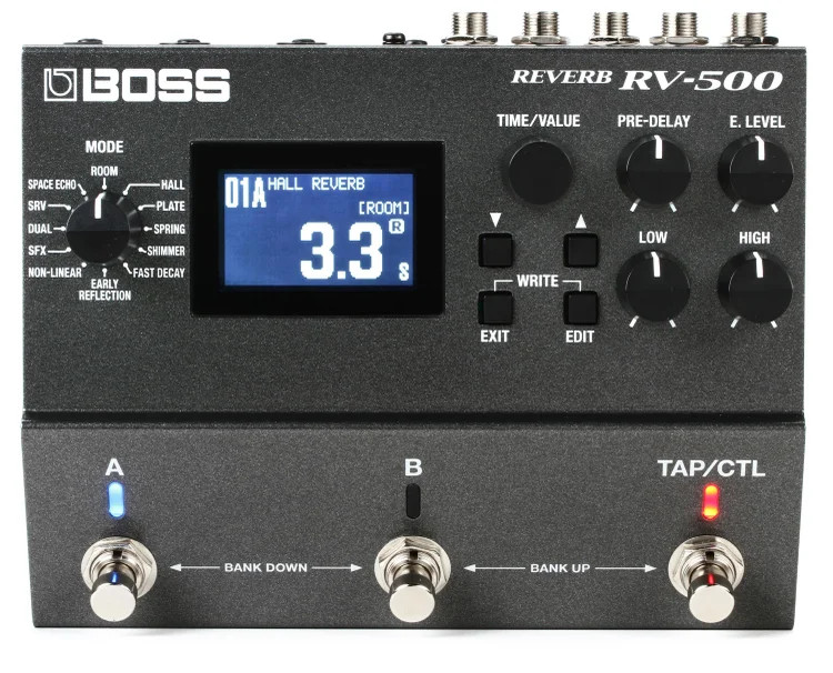 Boss RV-500 Reverb Pedal