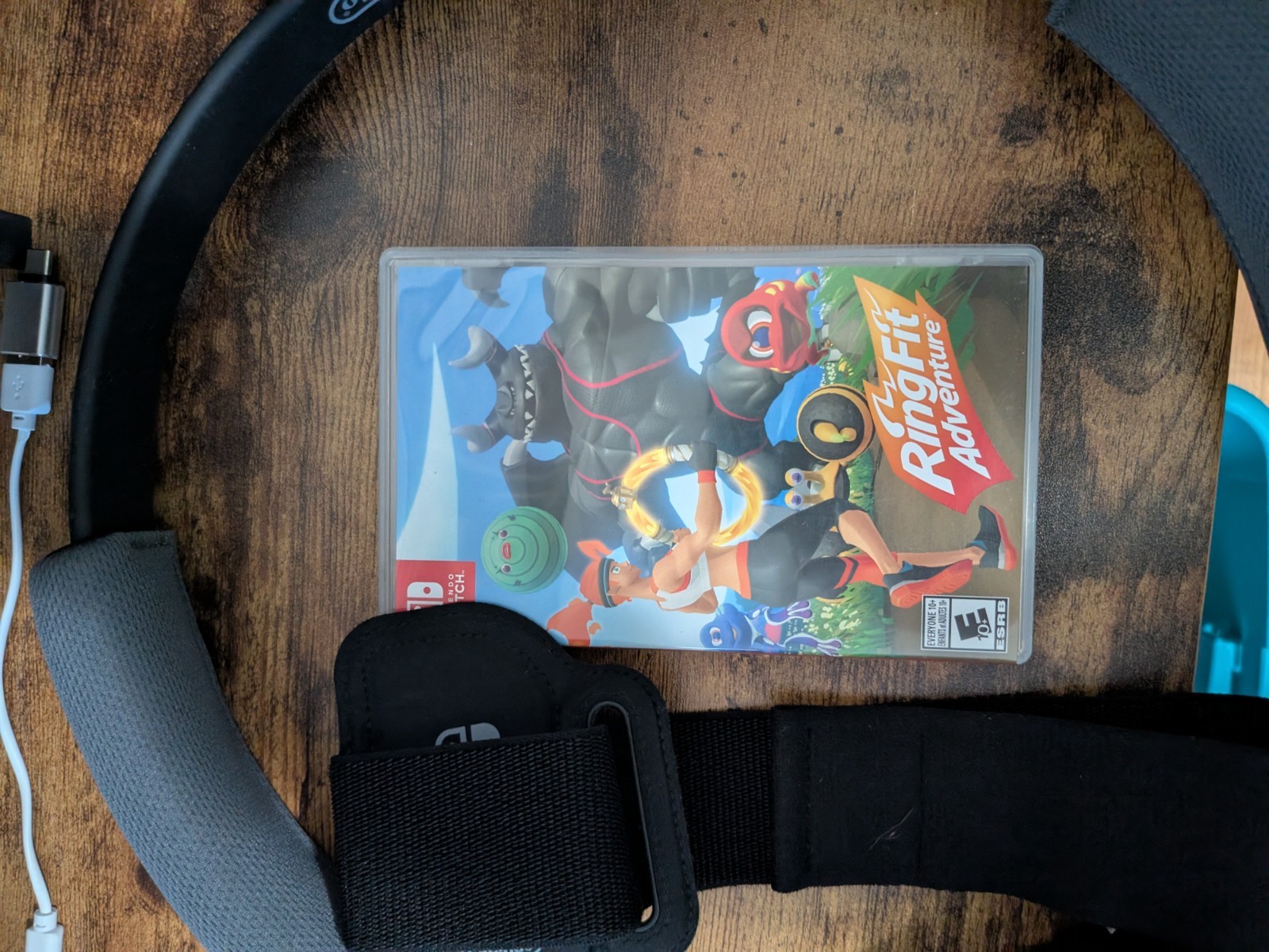 Nintendo Ring Fit Adventure Game Bundle for Switch with Ring-Con & Leg Strap
