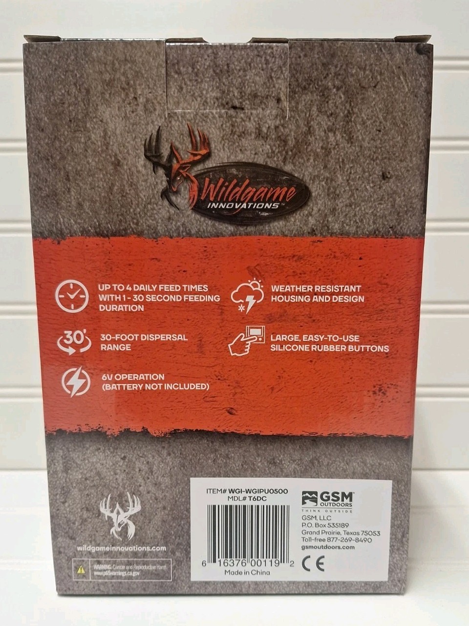 Wildgame Innovations 6V Game Feeder Kit Digital Power Control Unit - NEW