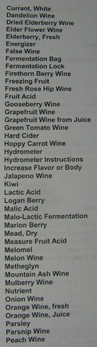 MARY'S RECIPES WINE MAKING RECIPE BOOK 95 AWARD WINNING HOME WINEMAKING RECIPES