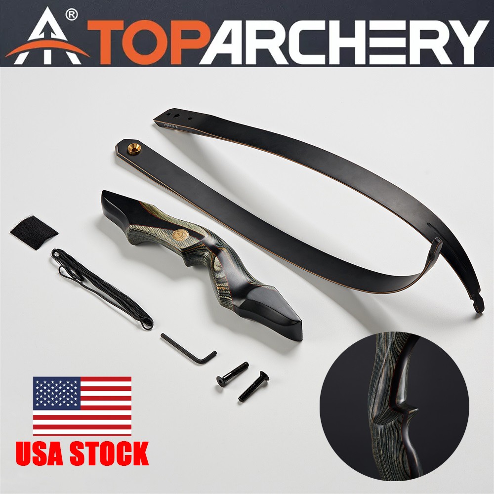 30-50lbs Archery 60" Takedown Recurve Bow for Adult Bow Hunting & Target Shoot