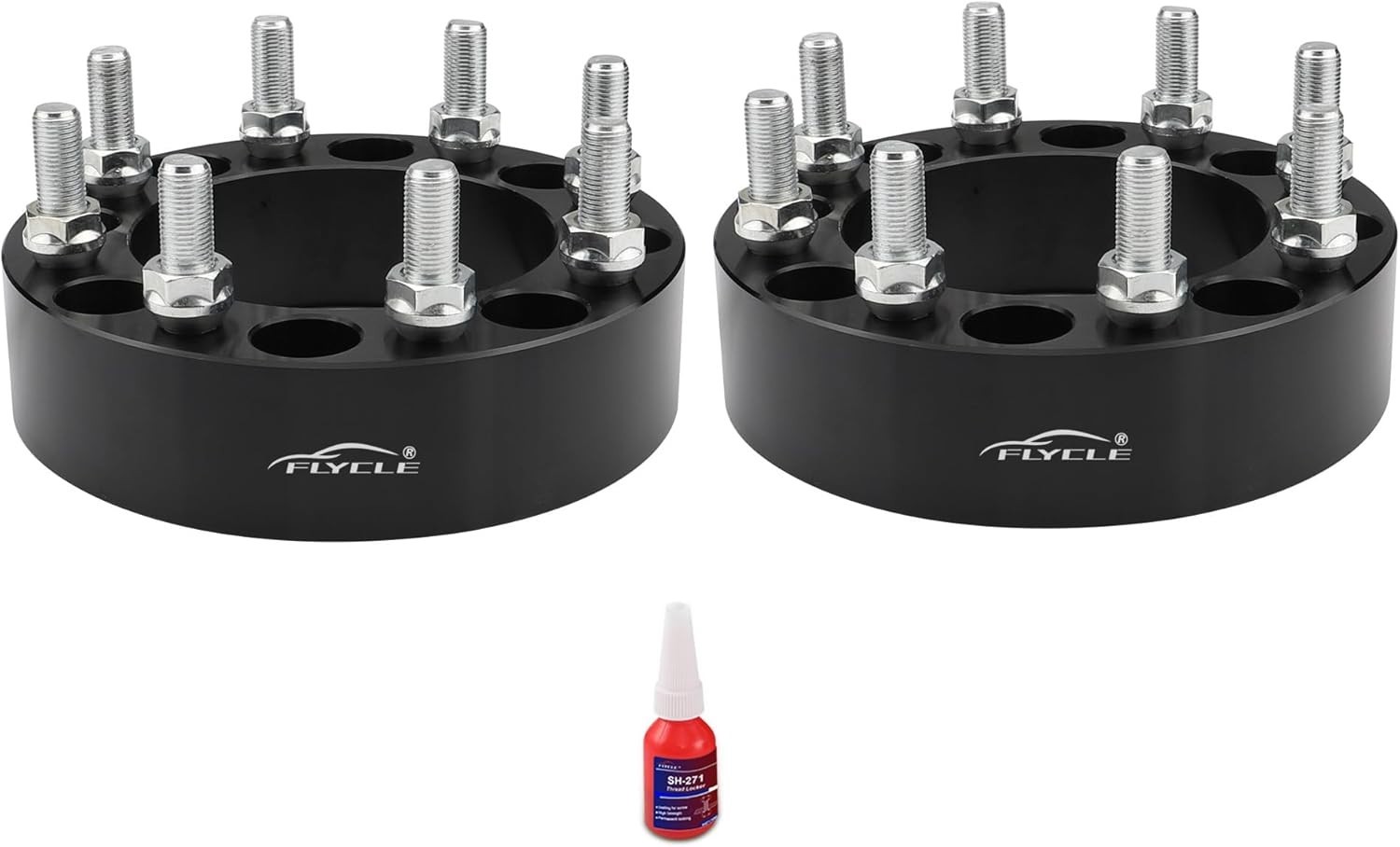 8x6.5 Wheel Spacers for 2013-2026 Ram 2500, 2012-2018 Ram 3500, 2 8x6.5 14x1.5