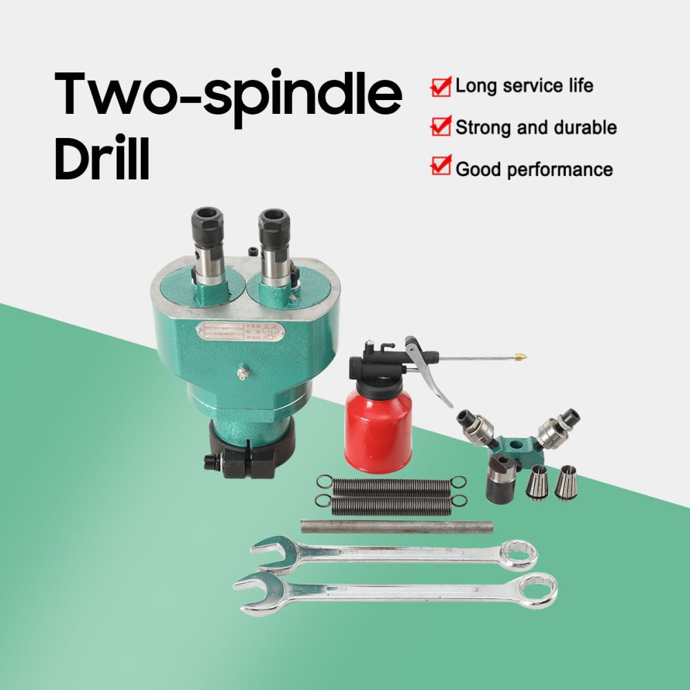 Two-Spindle Multi-Head Drill;Multi-Axis Automatic Tapping Machine; ST125-ER20/13