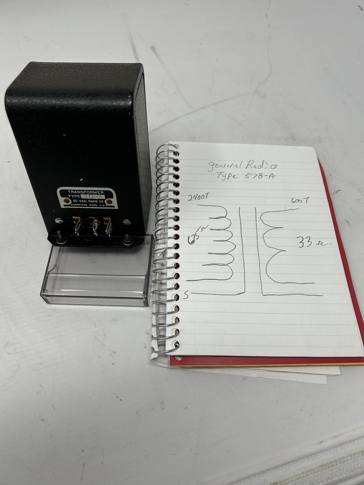 General Radio type 578-a Transformer