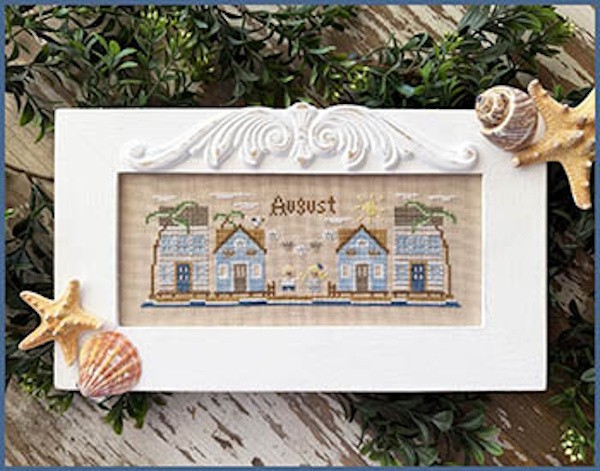 August Mini Village~Country Cottage Needleworks