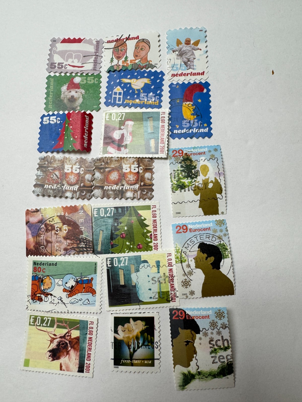 Vintage Stamps from Netherland