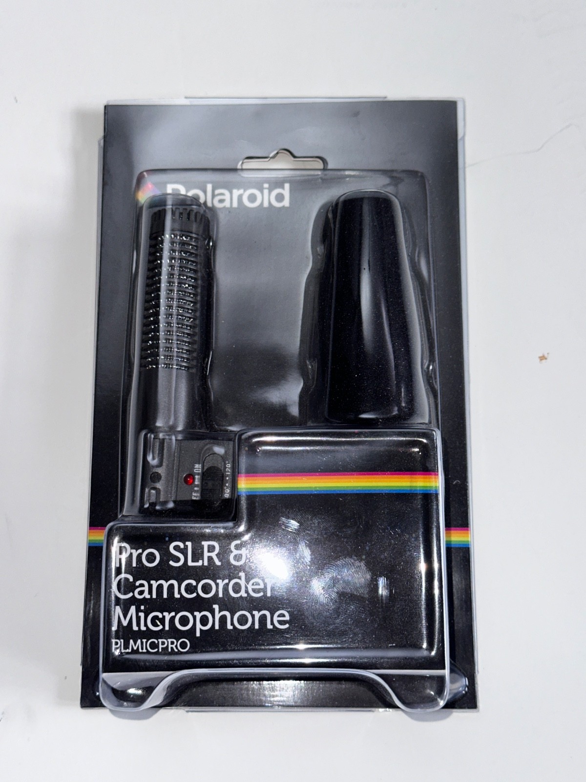 Polaroid PLMICPRO Pro Shotgun Condenser Microphone for Digital SLR Camcorder