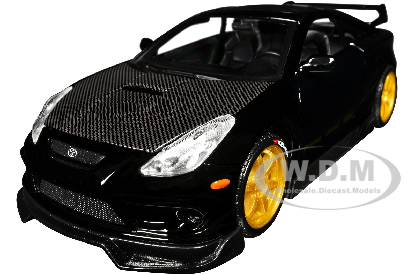 TOYOTA CELICA GT-S BLACK "TOKYO MOD" 1/24 DIECAST MODEL CAR BY MAISTO 32544