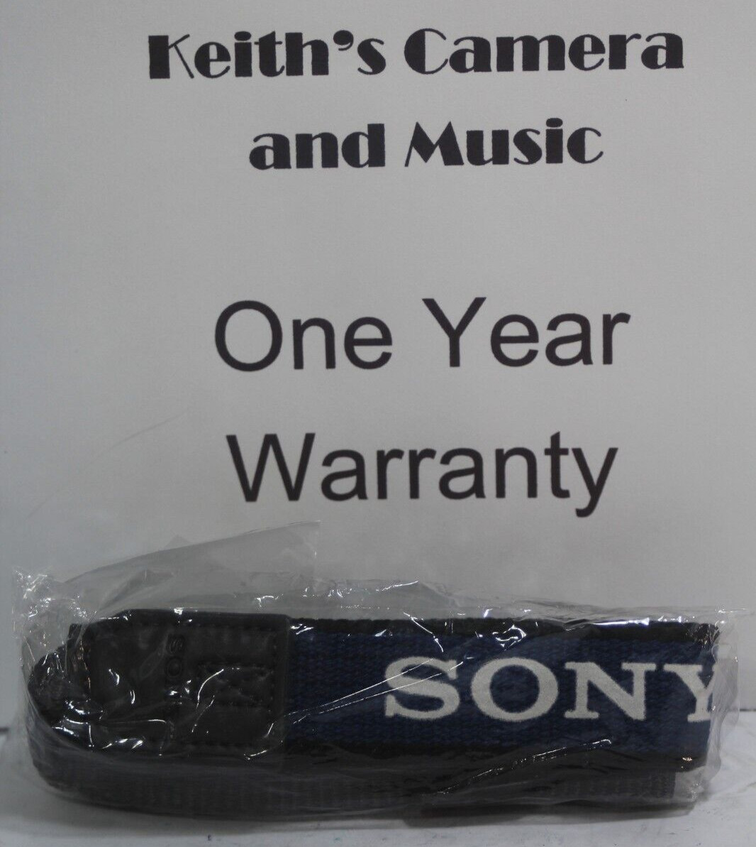 New old stock sealed OEM GENUINE SONY HANDYCAM CAMERA STRAP NECK/SHOULDER STRAP