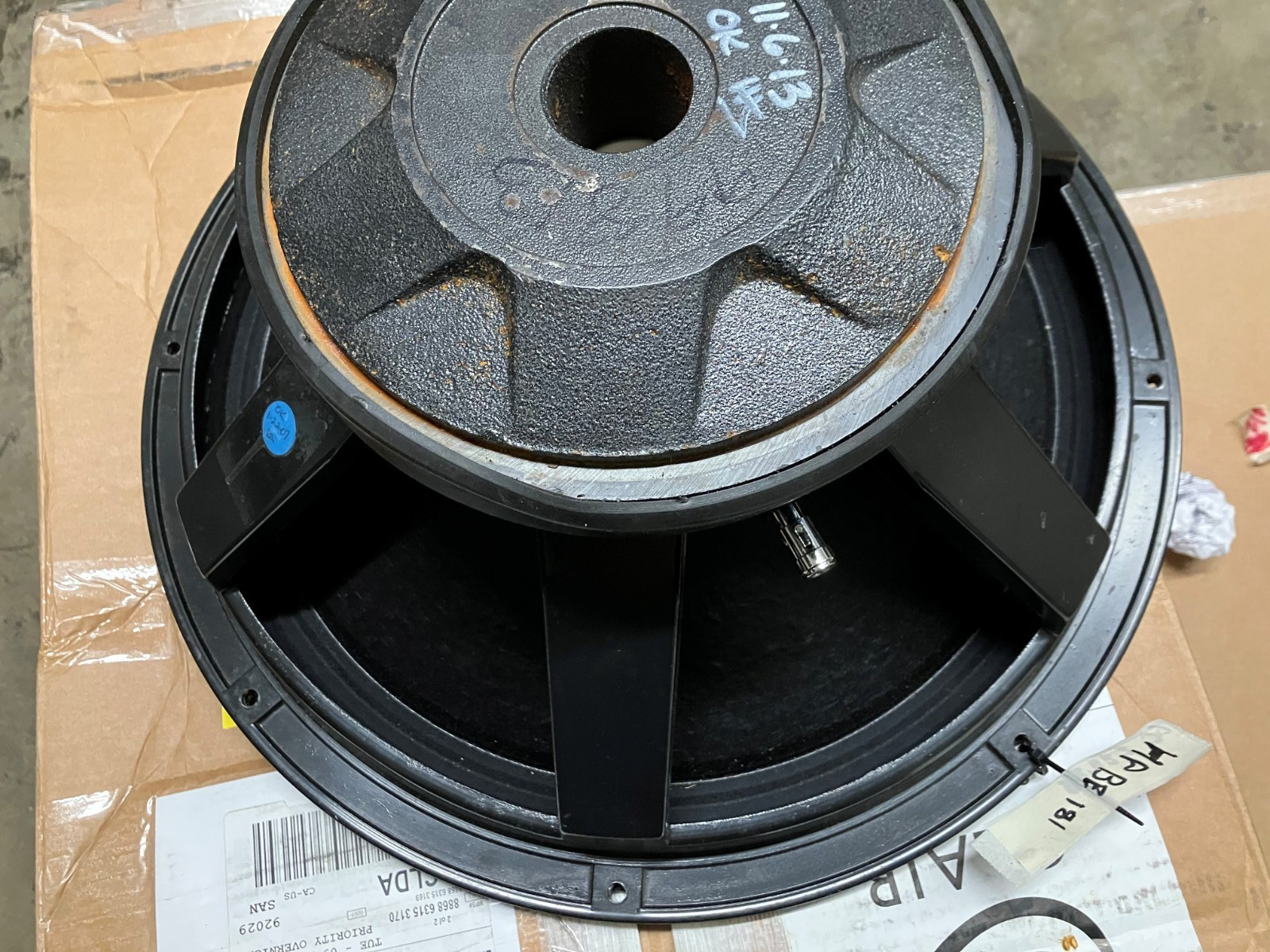 Beyma G550H/L-Acoustics HP BE 181 18" Loudspeaker, 8 ohm