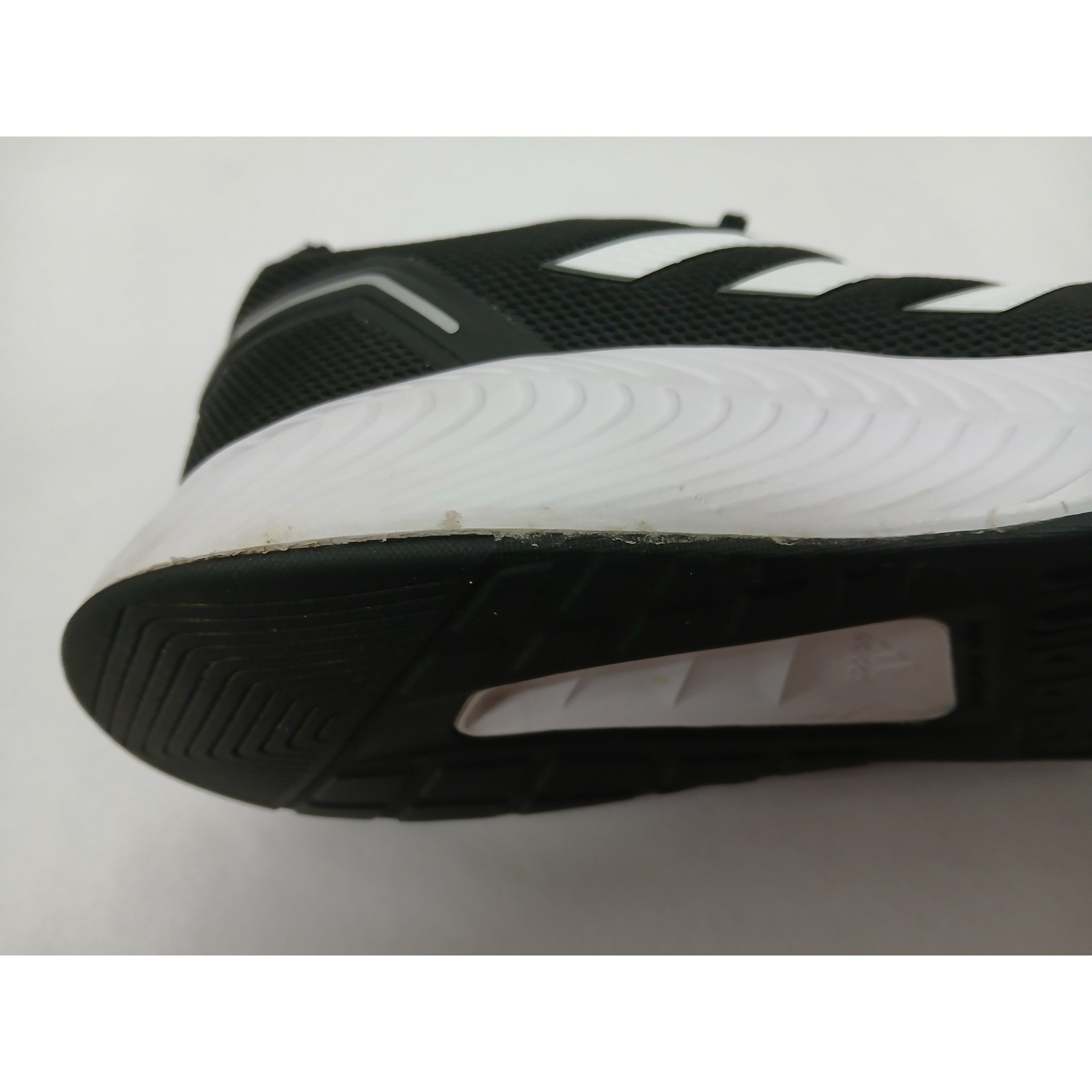 Adidas Men's Run Falcon 2.0 Running Shoes FY5943 Core Black White Gray Sz 11
